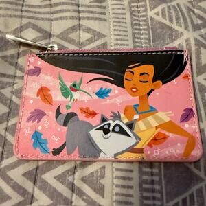 NEW Disney Loungefly POCAHONTAS Colors of the Wind Card Holder - Retired Pattern